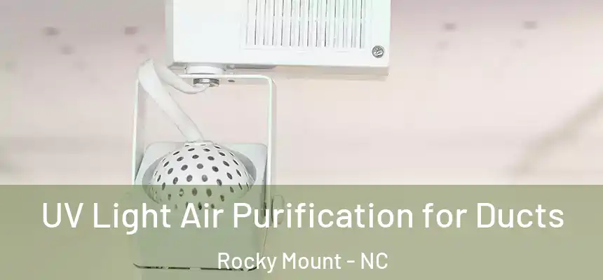  UV Light Air Purification for Ducts Rocky Mount - NC